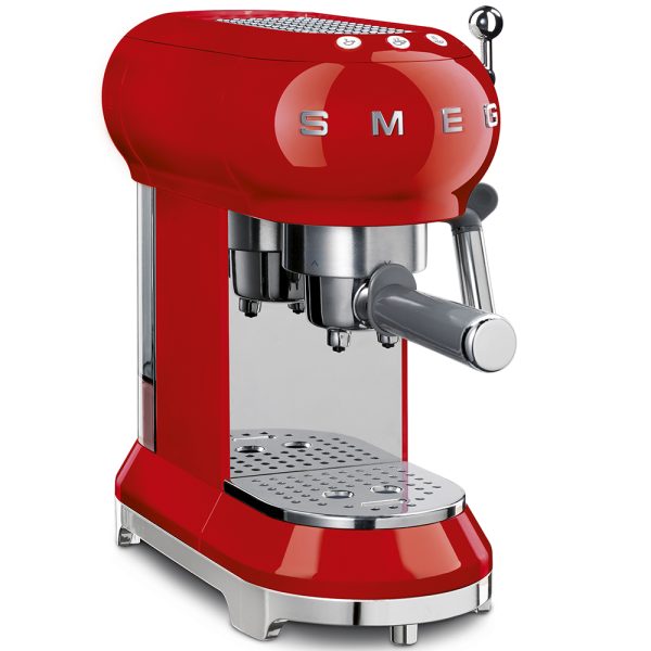 SMEG ESPRESSO KÁVÉFŐZŐ, retro, piros - Image 2