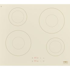 SMEG INDUKCIÓS FŐZŐLAP, Universal design, 60 cm, 4 főzőzóna, bézs