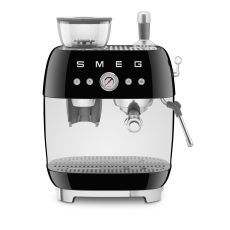 SMEG ŐRLŐVEL KOMBINÁLT ESPRESSO KÁVÉFŐZŐ, fekete