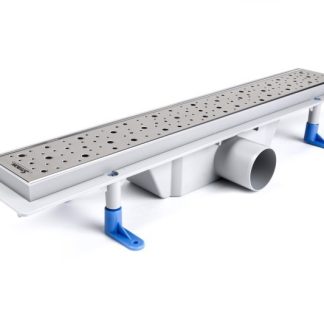 Styron Drops beltéri zuhanyfolyóka egyenes, rozsdamentes ráccsal