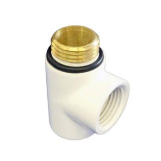 BRH Törölközőszárítóhoz bekötő T idom 1/2"BM-1/2"BM-1/2"KM