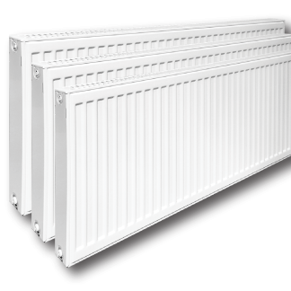 Technik Therm Pro 22K 600 mm magas kompakt acéllemez lapradiátor KÉTSOROS-2 LEMEZES!