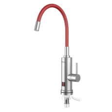 Thermex RUBY 3000 rozsdamentes átfolyós elektromos vízmelegítő és csaptelep (3 kW)