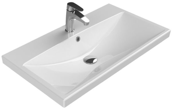 CeraStyle ELITE - porcelán mosdókagyló - 80 x 45 cm - VB032M22U00