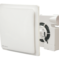 Vents VNV-1 A 80 TR Egycsöves Szellőzőrendszerbe Építhető Falba Süllyeszthető Ventilátor