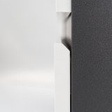Vario Forte 60 komplett fürdőszoba bútor antracit-fehér színben - Vario004-k - Image 7