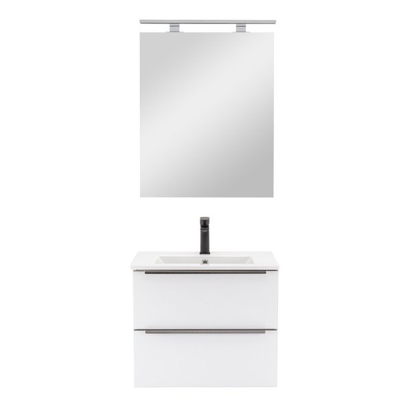 Vario Trim 60 komplett fürdőszobabútor antracit-fehér színben - Vario013-k - Image 4