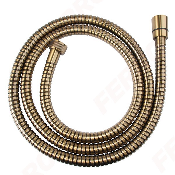 Ferro W34 antik bronz acél zuhanygégecső 150 cm