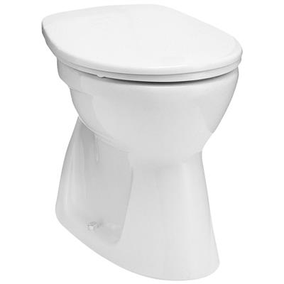 Alföldi Bázis 7096 R1 01 álló wc csésze alsó kiömléssel és lapos öblítéssel Clean Flush