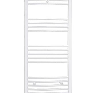 Technik Therm Angora íves törölközőszárítós radiátor - fehér színű