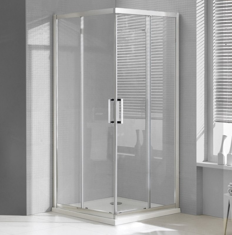 Wellis Apollo Easy Clean szögletes zuhanykabin 90 x 90 x 190 cm WC00474