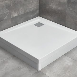 Radaway Argos C szögletes akril zuhanytálca lábbal + szifon!