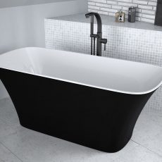 Besco Assos B&W szabadonálló térkád 160x70 cm - WMD-160-ABW - Image 4