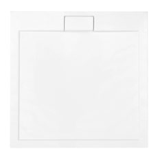 Besco Axim szögletes zuhanytálca 80 x 80 x 4,5 cm - BAX-80-KW - Image 8