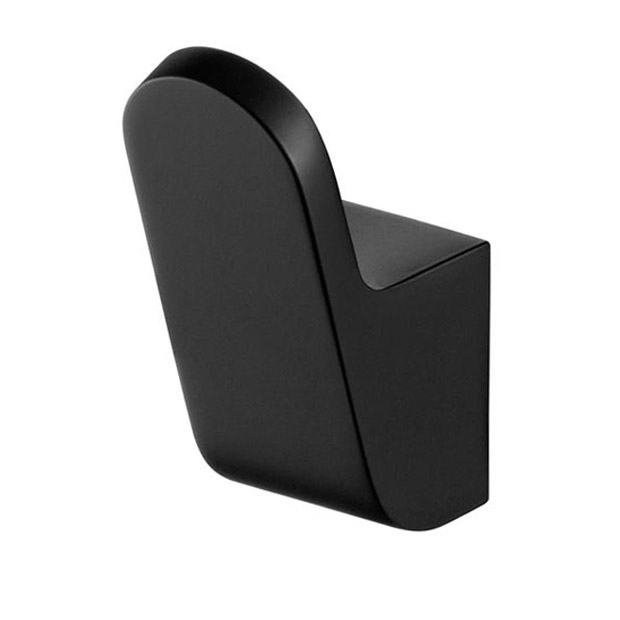 Bisk FUTURA BLACK 02965 egyágú fali fogas