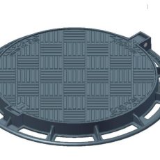 Euro C 600 mm-es kerek aknafedlap C-250