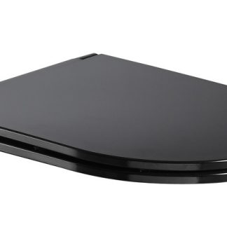 Wellis Clement Black soft closing fekete WC ülőke WF00071