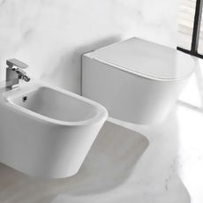 Wellis Clement Rimless fali WC csésze WF00016 - perem nélküli kialakítás - Image 4