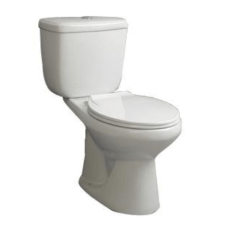 Sanotechnik SANO-BASIC alsó kifolyású monoblokkos WC ülőke nélkül CT1222