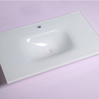 Sanotechnik Cube 70 szögletes üvegmosdó B412