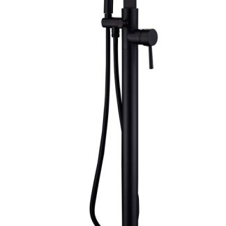 Besco Decco II térben álló kádtöltő csaptelep matt fekete - BW-DII-CZ