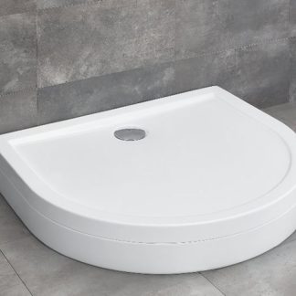 Radaway Delos P íves akril zuhanytálca előlappal 100 x 90 x 15 cm + szifon!