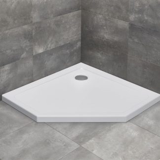 Radaway Doros PT szögletes akril lapos zuhanytálca + szifon!