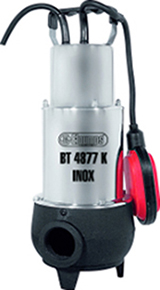 Elpumps szennyvíz szivattyú BT-4877 K Inox