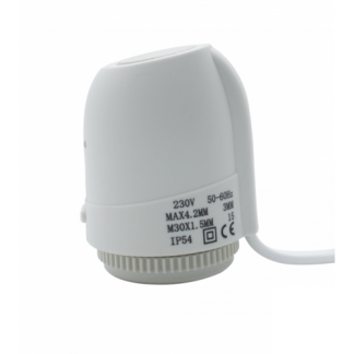 Everline EVP-TEA2035 elektrotermikus állítómű 230V-150 mA alaphelyzetben zárt M30x1,5mm