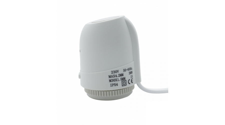 Everline EVP-TEA2035 elektrotermikus állítómű 230V-150 mA alaphelyzetben zárt M30x1,5mm