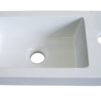 Sanotechnik Leon ráépíthető öntött márvány kézmosó D4001