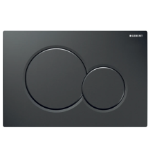 Geberit Sigma01 fekete RAL 9005 nyomólap 115.770.DW.5