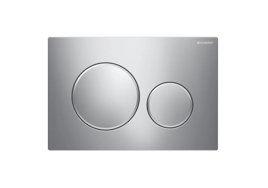 Geberit Sigma20 fényes króm/matt króm/fényes króm nyomólap 115.882.KH.1