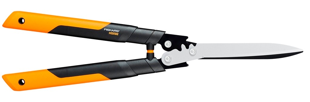 Fiskars PowerGearX sövénynyíró olló, fogaskerekes HSX92