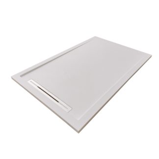 Aquatrend Freya öntött márvány kompozit zuhanytálca 80x120x2,7 cm