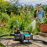 Gardena Basic kerti szivattyú 3000/4 + Gardena Classic öntözőfej készlet