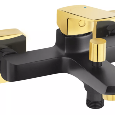 Ferro BVI1VLBLG VITTO BLACK/GOLD VERDELINE kád csaptelep