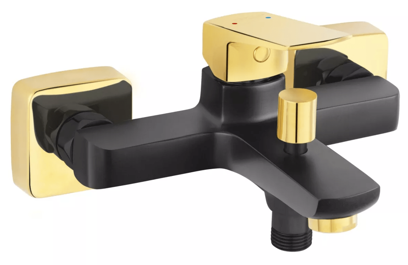 Ferro BVI1VLBLG VITTO BLACK/GOLD VERDELINE kád csaptelep