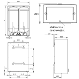 Hajdu Aquastic AQ Flat 120 ErP elektromos vízmelegítő - 2112014412 - Image 2