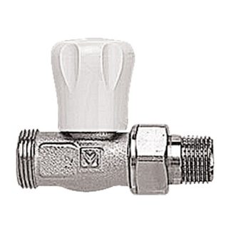 Herz kézi radiátor szelep egyenes kivitel GP eurókónusz csatlakozással