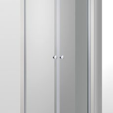 Aqualife HX-109 T 2 nyíló zuhanyajtó matt biztonsági üveggel