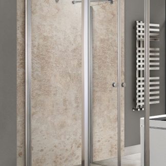 Aqualife HX Vario3 matt biztonsági üveges, szögletes, nyílóajtós 3 oldalas zuhanykabin