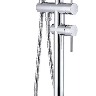 Besco Illusion II térben álló kádtöltő csaptelep króm - BW-III-CH