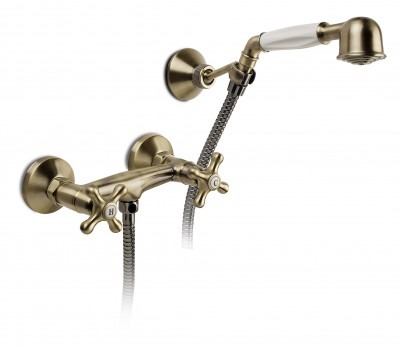 Rustic bronz zuhany csaptelep szettel 92051400