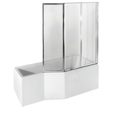 Besco Integra aszimmetrikus akril fürdőkád 150×75/56 cm – jobbos – WAI-150-PP - Image 3