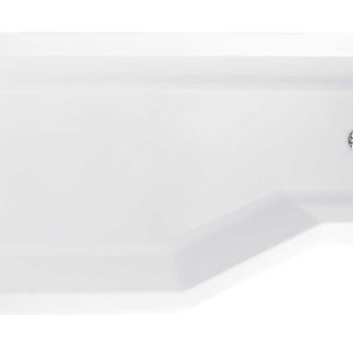 Besco Integra aszimmetrikus akril fürdőkád 150×75/56 cm - balos - WAI-150-PL