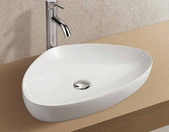 Wellis Iris pultra építhető porcelán mosdó 59,0 x 41,0 × 10,0 cm WF00049