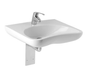 Jika Mio Porcelán mosdó 1371.4 mozgáskorlátozott felhasználók részére, könyökpihentetős 640x550 mm