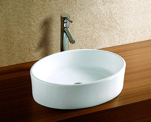 Sanotechnik K305 pultra építhető mosdó - síklapos