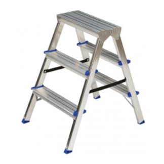 Két oldalt járható alu fellépő 2x2